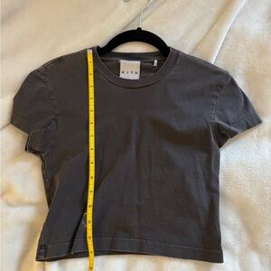 Kith cropped baby tee size XS